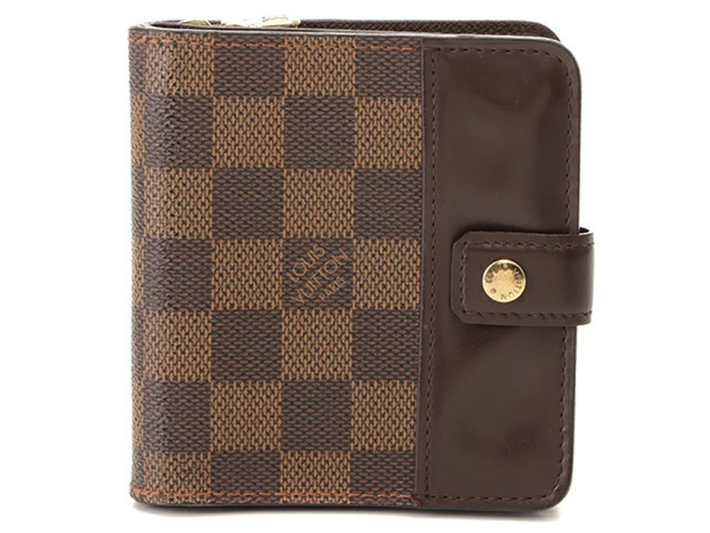 LOUIS VUITTON Compact Zip Damier Wallet